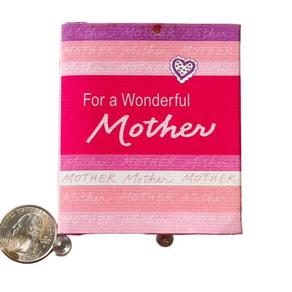 "For A Wonderful Mother" Book Hard Cover by Blue Mountain Arts 2007 Mom Love - Picture 1 of 11
